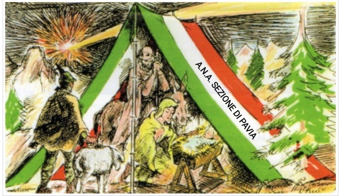 Auguri di Buon Natale e un  sereno 2025 - Associazione Nazionale Alpini 